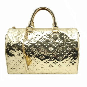 Louis Vuitton Handbag Miroir Speedy All Gold